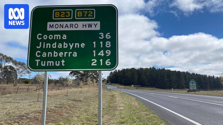 Motorcyclist dies following crash on Monaro Highway in southern NSW