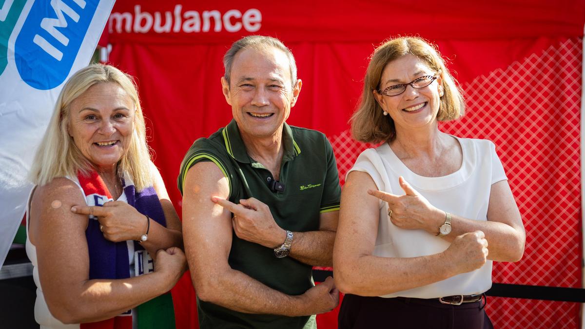 Free flu vaccines to be available at Optus Stadium AFL games in May