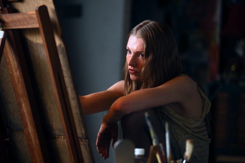 hunter schafer in euphoria season 3 episode 3