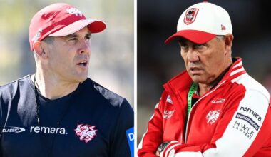 Michael Ennis is the latest Dragons head to roll. Image: Getty