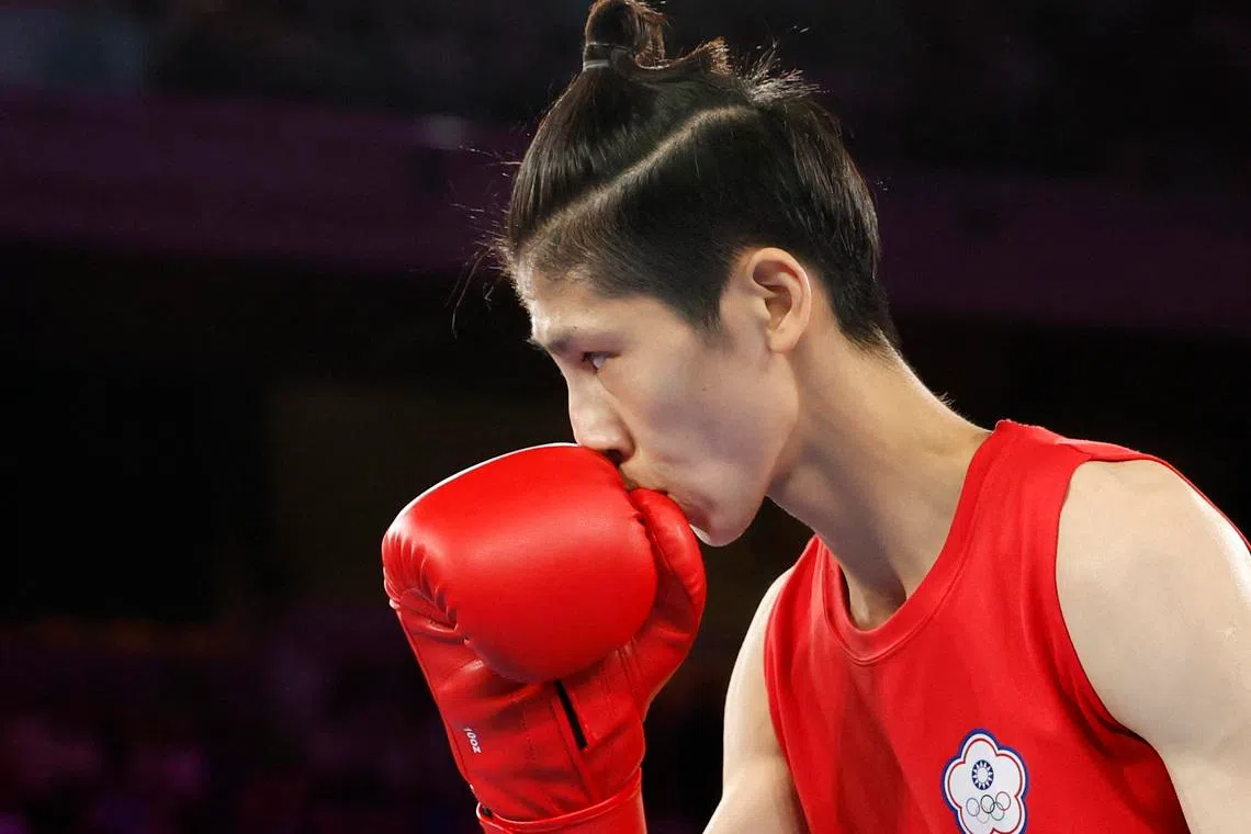 Paris 2024 Olympics - Boxing - Women's 57kg - Semifinal - Roland-Garros Stadium, Paris, France - August 07, 2024. Lin Yu-ting of Taiwan before her fight. REUTERS/Peter Cziborra/File Photo