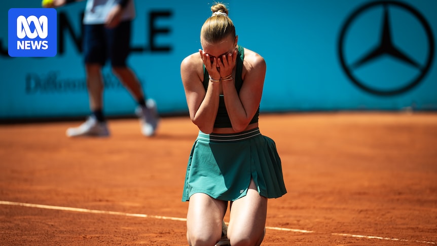 Anastasia Potapova reaches Madrid Open semifinals to make WTA Tour history