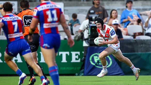 Kade Reed produced a standout performance against Newcastle in the pre-season.