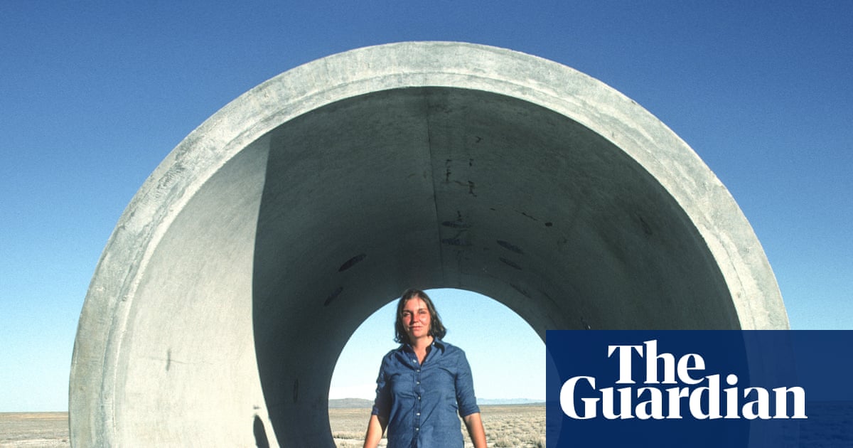 Concrete sun tunnels and shimmering pools of water: the monumental land art of Nancy Holt | Art