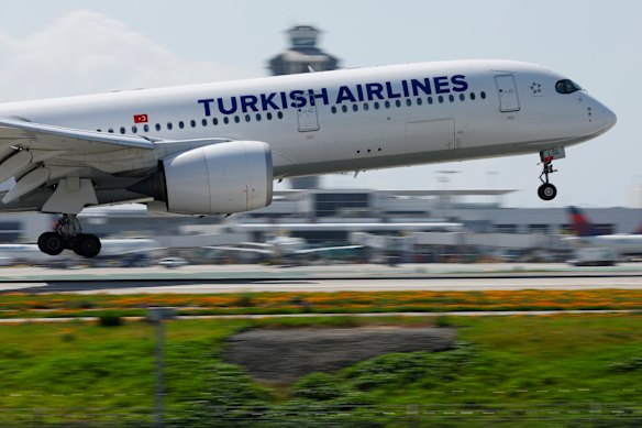 Turkish Airlines’ route to Sydney currently stops in Kuala Lumpur.