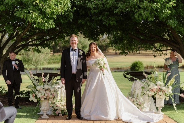 Lark and Lyle's Caversham wedding.