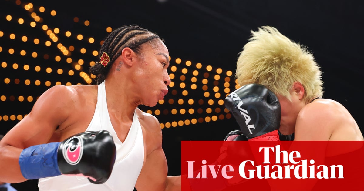 Alycia Baumgardner beats Bo Mi Re Shin to retain unified junior lightweight title – as it happened | Boxing