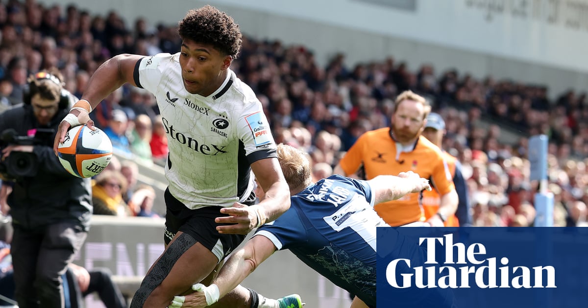 Noah Caluori repeats five-try display as Saracens demolish sorry Sale | Prem Rugby
