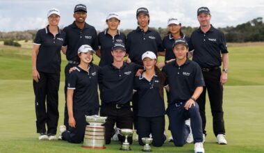 On The Up: Kiwi golfers complete stunning clean sweep at Australian junior interstate teams competition