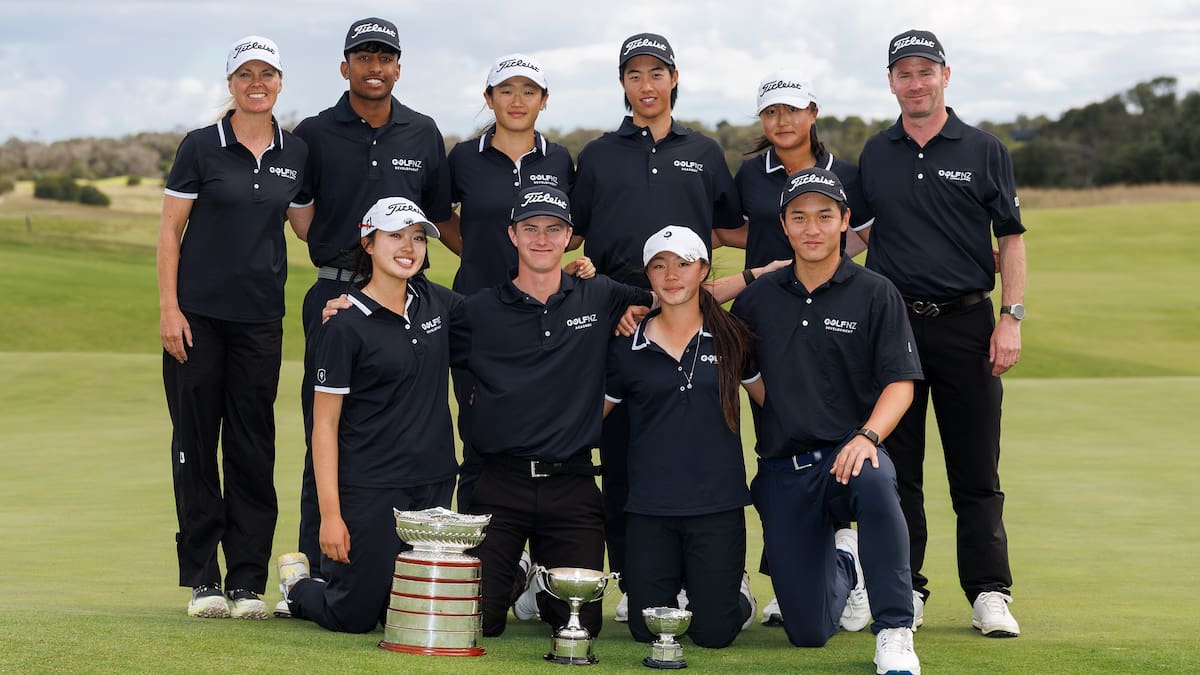 On The Up: Kiwi golfers complete stunning clean sweep at Australian junior interstate teams competition