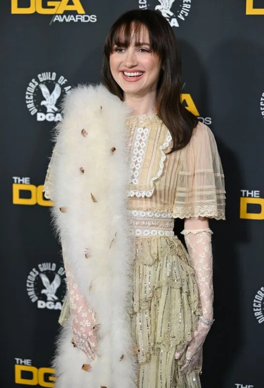 Maude Apatow attends the Directors Guild of America Awards in 2025. File Photo by Chris Chew/UPI