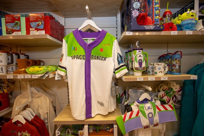 The Buzz Lightyear sport jersey.