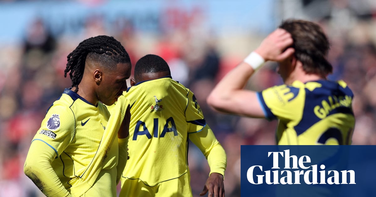 Tottenham and De Zerbi sink deeper into mire after Sunderland’s stroke of luck | Premier League