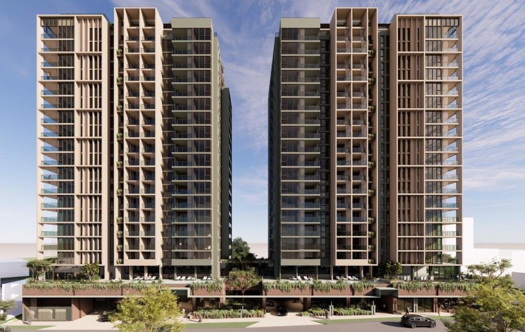 Architectural rendering of Vivo Stones Corner