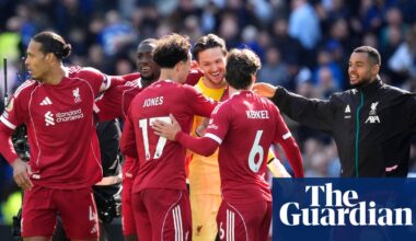 ‘Big, big compliment’: Arne Slot hails Liverpool’s mentality in win at Everton | Liverpool