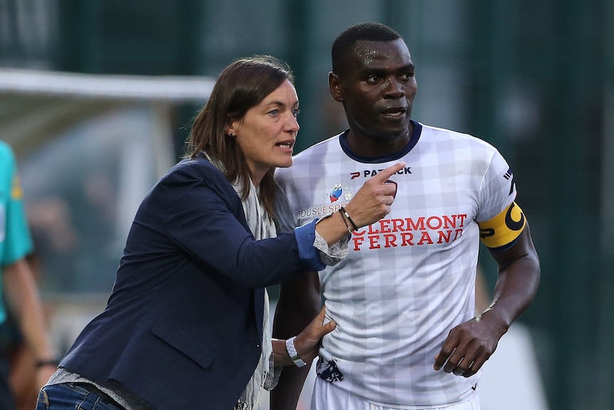 Corinne Diacre talks to Eugene Ekobo