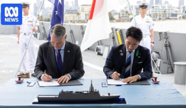 Japan, Australia sign deal for first three Mogami frigate warships