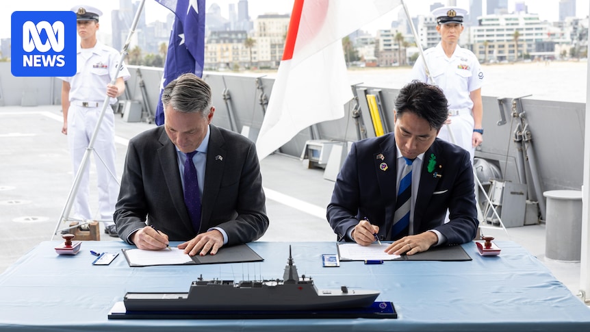 Japan, Australia sign deal for first three Mogami frigate warships