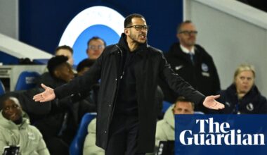 ‘Most difficult night’: Liam Rosenior hits out at Chelsea’s attitude after Brighton blow | Chelsea