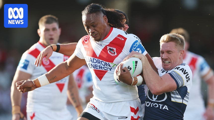 NRL live updates: St George Illawarra Dragons vs North Queensland Cowboys, Gold Coast Titans vs Brisbane Broncos