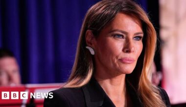 Melania Trump urges ABC to 'take stand' on Jimmy Kimmel after widow joke - BBC