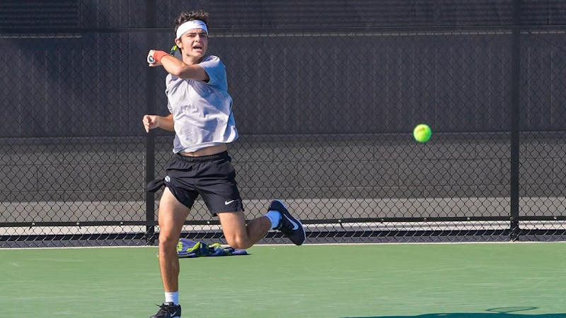 Men’s tennis remains winless in Ivy League play after falling to Cornell and Columbia