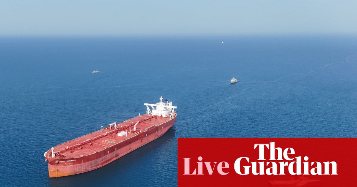 Middle East crisis live: Iran says it has closed the strait of Hormuz again due to US blockade | US-Israel war on Iran
