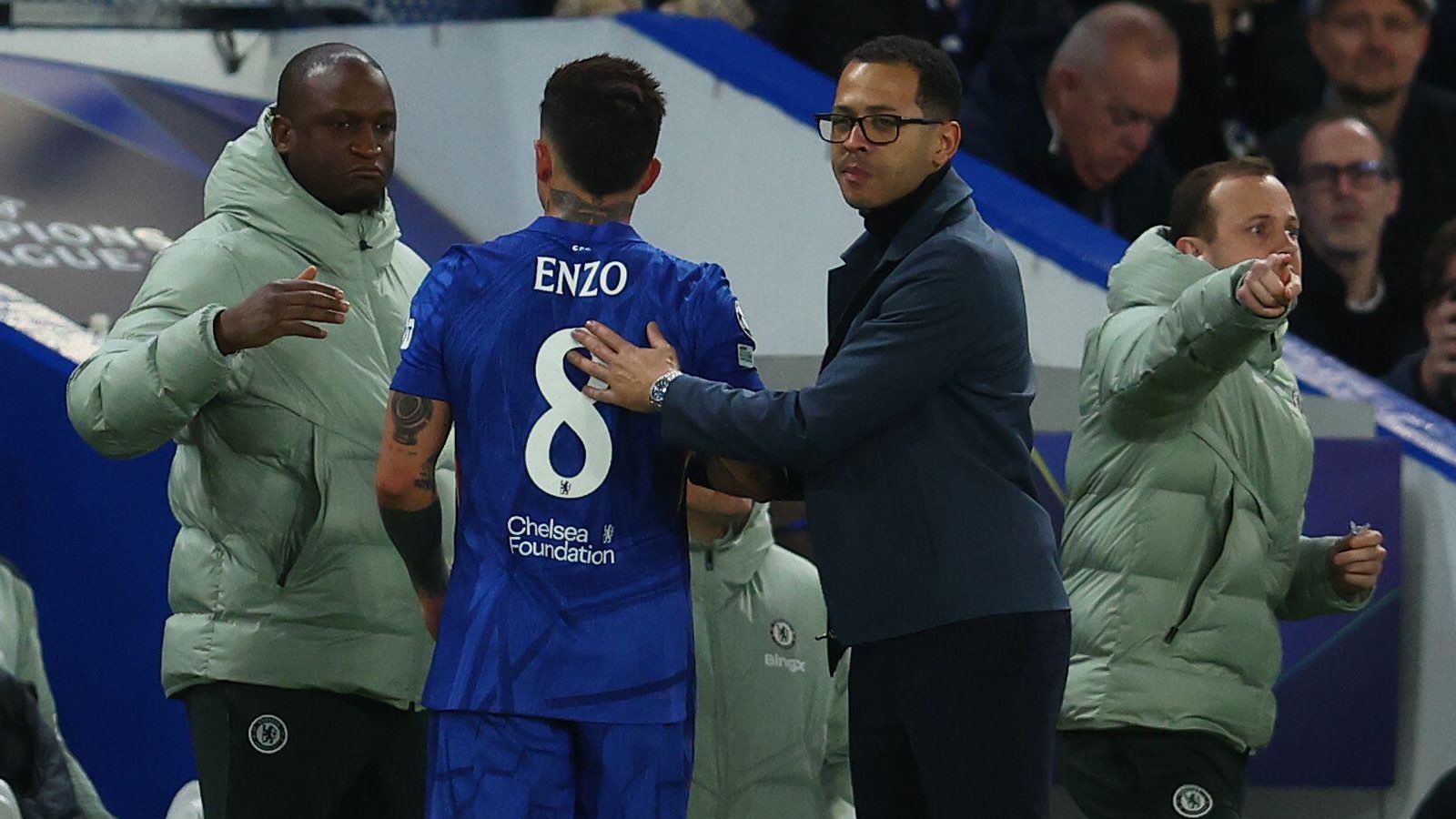 Rosenior drops Enzo Fernandez after 'line was crossed' as Chelsea boss 'disappointed' with teammate