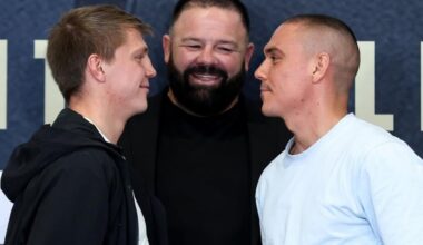 Nikita Tszyu on fighting brother Tim Tszyu ahead of Oscar Diaz bout, first face off ahead of Newcastle bout, latest news