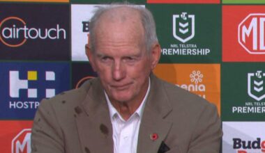 NRL icon at it again in tense press conference
