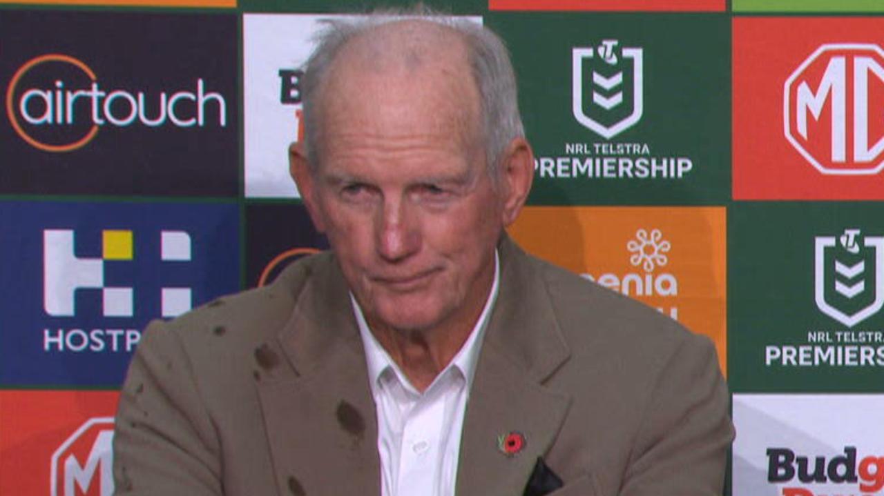 NRL icon at it again in tense press conference