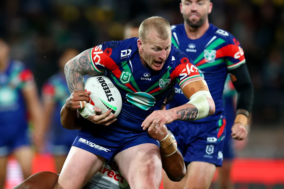 This image shows Warriors prop Mitch Barnett.