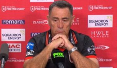 Shane Flanagan press conference after Dragons loss to Manly Sea Eagles, response to job pressure, board meeting