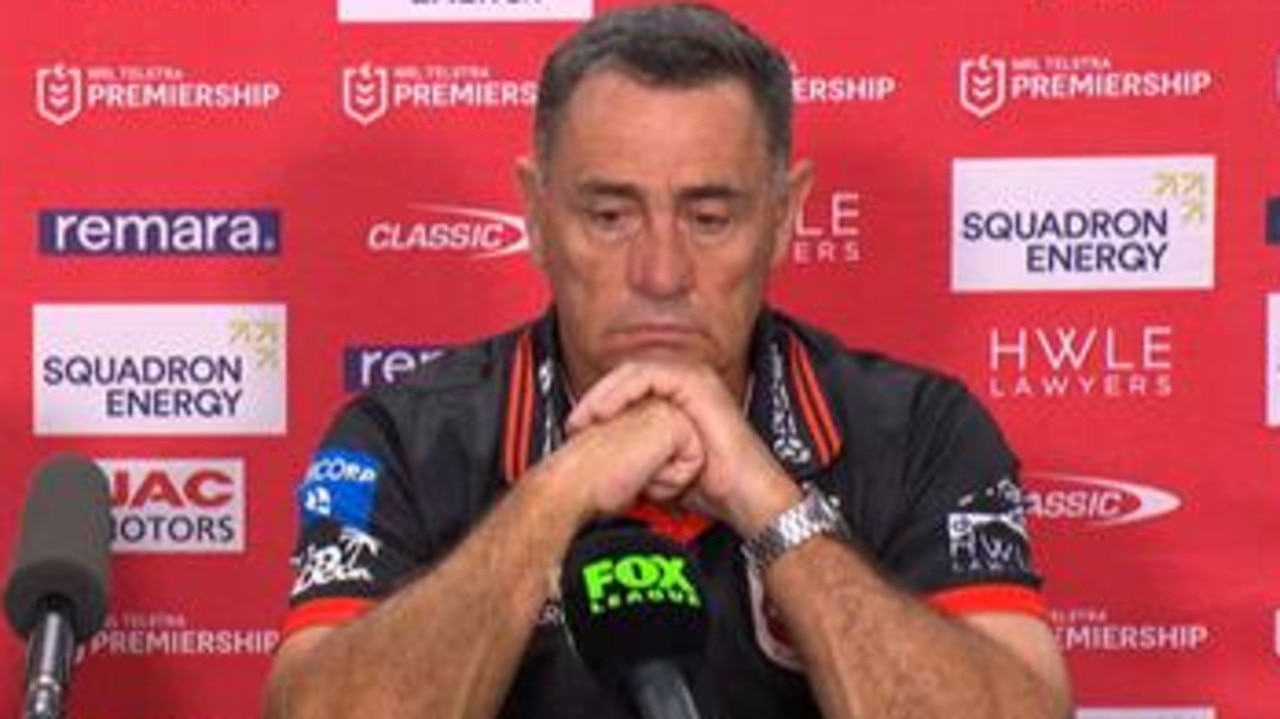 Shane Flanagan press conference after Dragons loss to Manly Sea Eagles, response to job pressure, board meeting