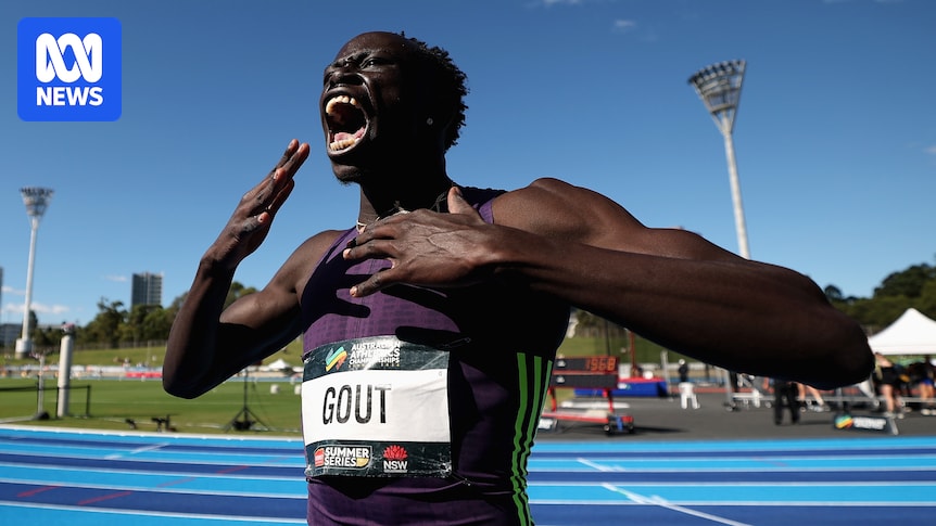 Gout Gout smashes his national 200m record in breathtaking run at Australian Athletics Championships