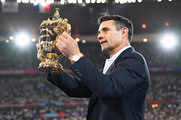 All Blacks legend and World Cup winner Dan Carter helped the Swans with their kicking in 2025.