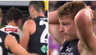 Talor Byrne miss after the siren, Scott Pendlebury, Collingwood win over Carlton, video, highlights, latest news