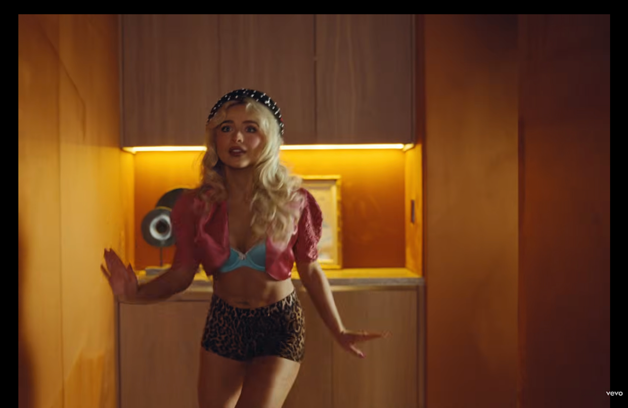 Sabrina Carpenter in her 'House Tour' music video.Credit: Sabrina Carpenter/Vevo