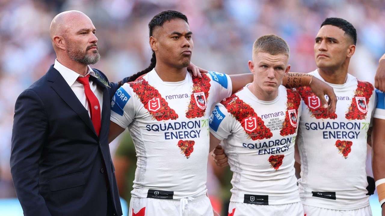 NRL 2026” Dean Young’s chances of earning full time head coach role at Dragons, Anzac Day loss to Roosters, reaction, rugby league news, NRL360