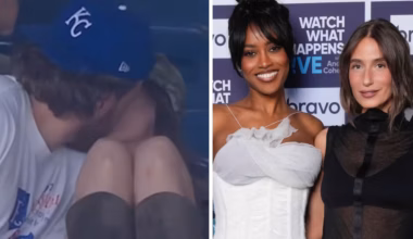 Divorced star spotted kissing best friend’s ex at sports game