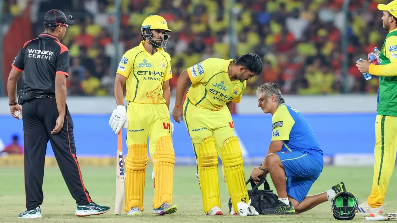 IPL 2026 - Ayush Mhatre ruled out with hamstring injury