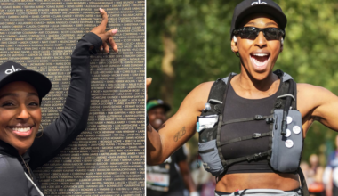 Alexandra Burke is aiming for a sub 4-hour marathon – her exact weekly training schedule