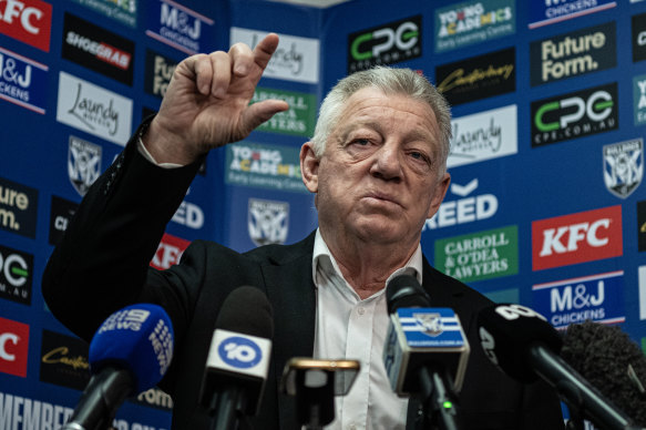 Bulldogs general manager Phil Gould says the abuse of players and coaches must stop.