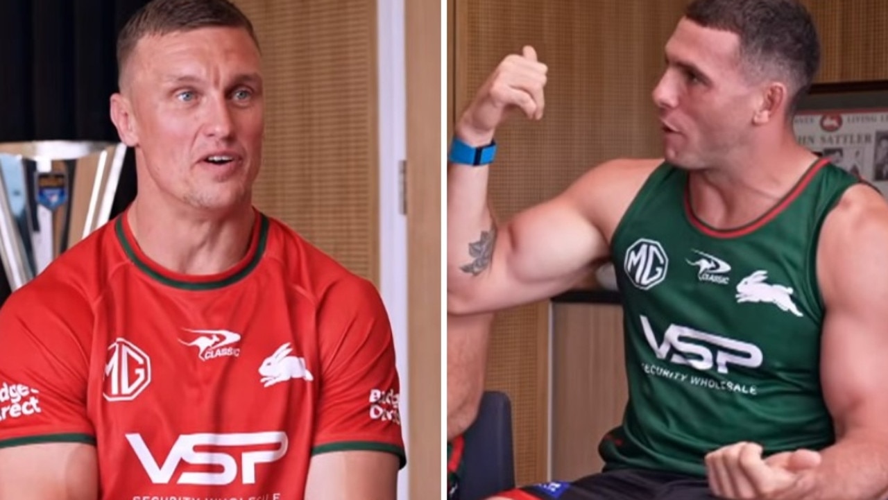Adam Elliott reveals hilarious baby story, South Sydney Rabbitohs, wife Millie Elliott