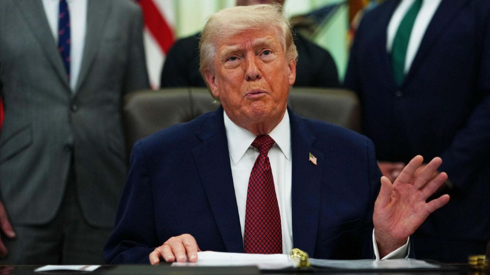 ‘They got a little cute’: Trump says Iran ‘can’t blackmail’ the US with Strait of Hormuz closure