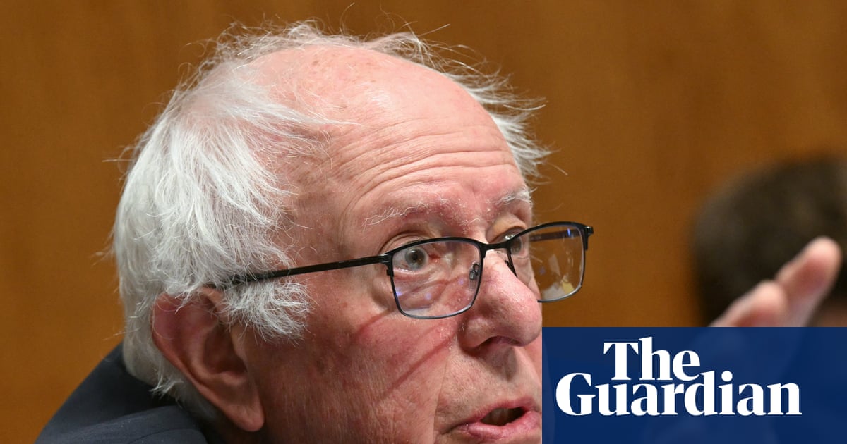 Bernie Sanders urges international cooperation to halt AI’s ‘runaway train’ | Bernie Sanders