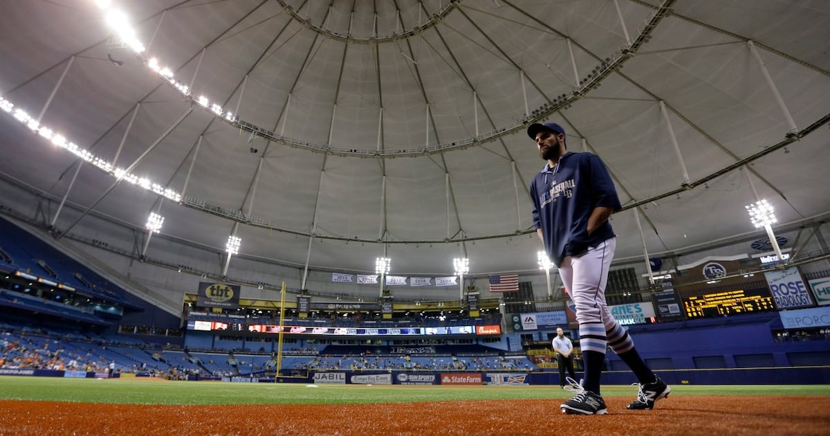 Rays are eager to return to Tropicana Field for first game since hurricane damaged the roof