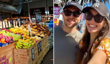 Couple spend $20 on weekly food shop avoiding Coles and Woolworths: 'Really surprised'