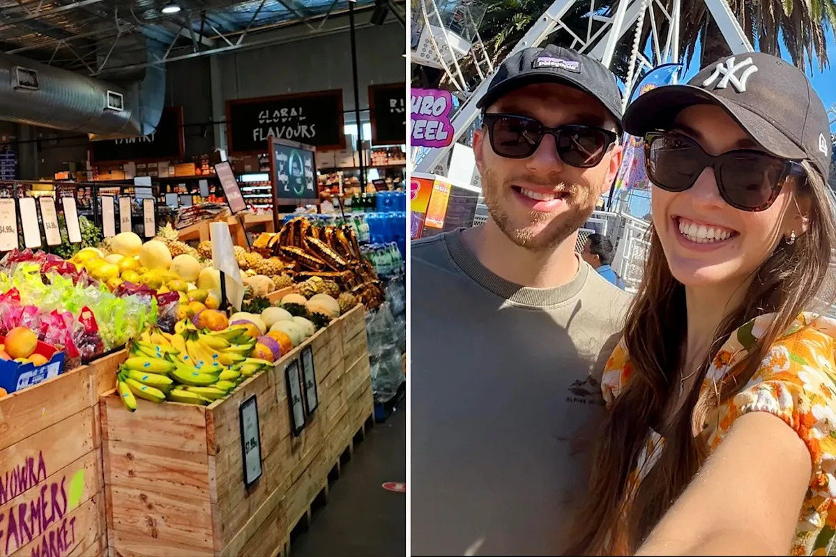 Couple spend $20 on weekly food shop avoiding Coles and Woolworths: 'Really surprised'