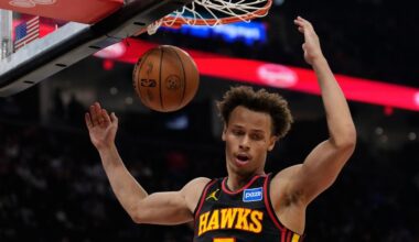 Dyson Daniels has career-high points for Atlanta Hawks, Joel Embiid 33 points Sixers beat Celtics